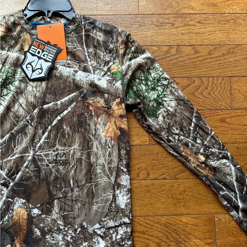 NWT Youth Large Field & Stream Camo Performance Long Sleeve